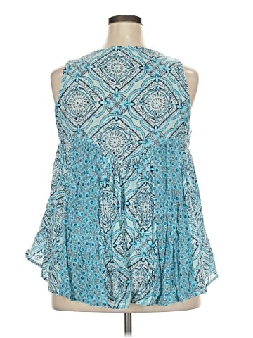 Crown & Ivy Sleeveless Blouse (view 2)