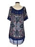 Allison Joy 100% Polyester Paisley Blue Casual Dress Size S - photo 2