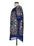 Allison Joy 100% Polyester Paisley Blue Casual Dress Size S - photo 5