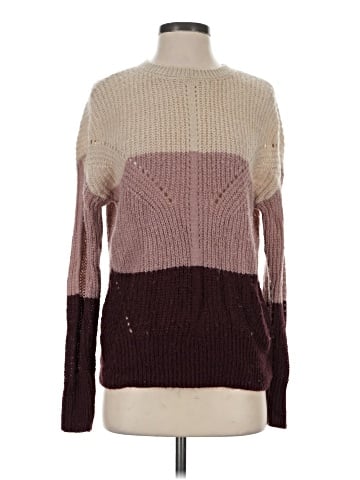 Pink Rose Turtleneck Sweater (view 1)