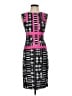 BCBGMAXAZRIA 100% Polyester Graphic Black Cocktail Dress Size 2 - photo 1