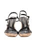 Stuart Weitzman Black Wedges Size 9 - photo 2