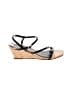 Stuart Weitzman Black Wedges Size 9 - photo 1