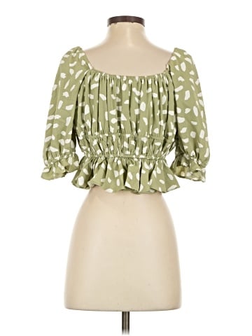 INA 3/4 Sleeve Blouse (view 2)