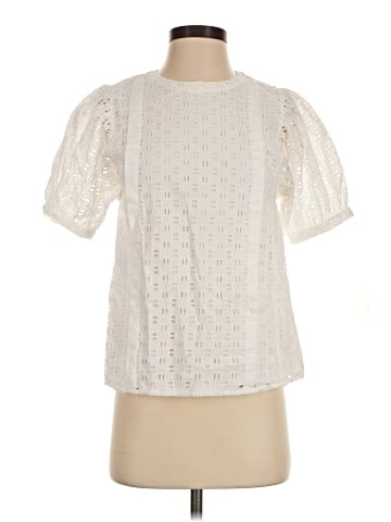 Elizabeth and James Short Sleeve Blouse (view 1)