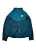 Nike 100% Polyester Color Block Teal Blue Track Jacket Size XL (youth) - photo 1