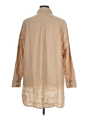 Cos 3/4 Sleeve Button-Down Shirt (view 2)