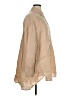 Cos 100% Linen Solid Tan 3/4 Sleeve Button-Down Shirt Size 14 - photo 4
