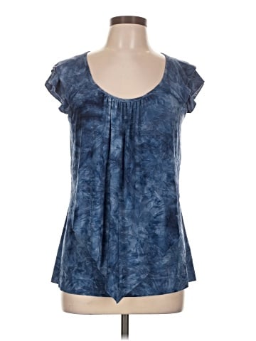 Roz & Ali Short Sleeve Blouse (view 1)