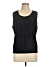 St. John Black Sleeveless Top Size L - photo 1