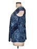 Roz & Ali Blue Short Sleeve Blouse Size L - photo 5