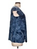 Roz & Ali Blue Short Sleeve Blouse Size L - photo 4