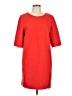 J.Crew Solid Red Casual Dress Size 12 - photo 1
