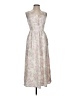 Monteau Paisley Ivory Cocktail Dress Size S - photo 1
