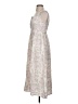 Monteau Paisley Ivory Cocktail Dress Size S - photo 5