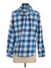 L.L.Bean 100% Cotton Blue Long Sleeve Blouse Size XS - photo 2