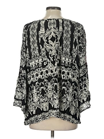 Soft Surroundings 3/4 Sleeve Blouse (view 2)