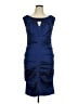 DressBarn Blue Cocktail Dress Size 14 - photo 1