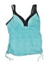 Gerry 100% Polyester Teal Swimsuit Top Size L - photo 1