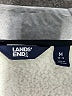 Lands' End 100% Polyester Solid Ivory Pullover Sweater Size M - photo 4