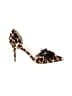 J.Crew Animal Print Brown Heels Size 6 - photo 1