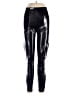 SPANX Metallic Black Faux Leather Pants Size M - photo 1