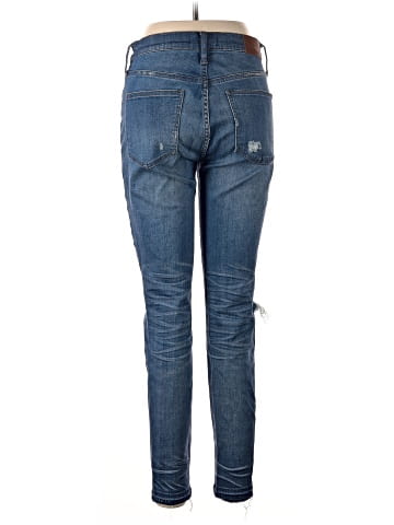 Madewell 9" High-Rise Skinny Jeans in Winifred Wash: Drop-Hem Edition (view 2)