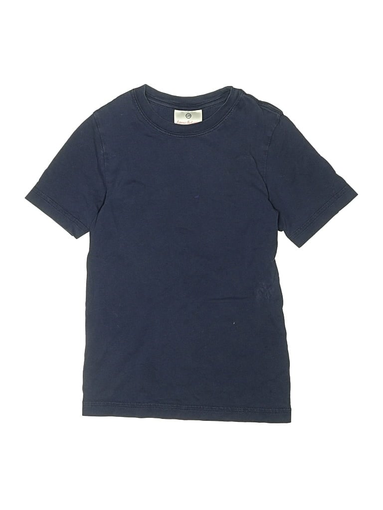 Pre-owned Hanna Andersson Kids' Short Sleeve T-shirt In Blue