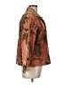 Chico's Design 100% Cotton Tropical Brown Jacket Size Lg (2) - photo 4