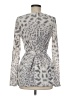 Zimmermann 100% Silk Animal Print Gray Silk dress Size 6 (1) - photo 2
