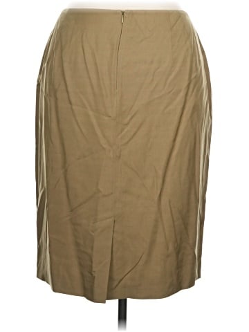 Linda Allard Ellen Tracy Silk Skirt (view 2)