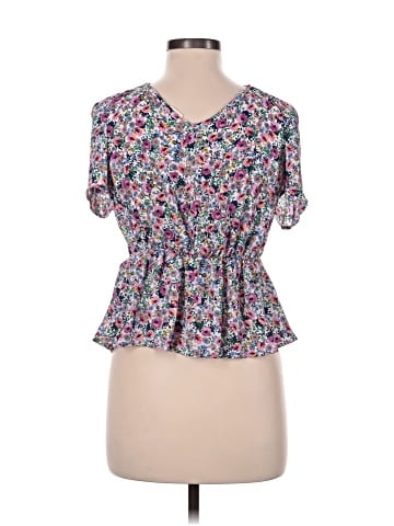 Sienna Sky Short Sleeve Blouse (view 2)
