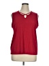 Southern Lady Red Sleeveless Top Size XL - photo 1