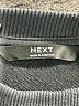 Next 100% Cotton Black Sweatshirt Size 5 - 6 - photo 3