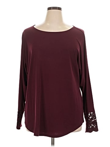 Susan Graver Long Sleeve T-Shirt (view 1)