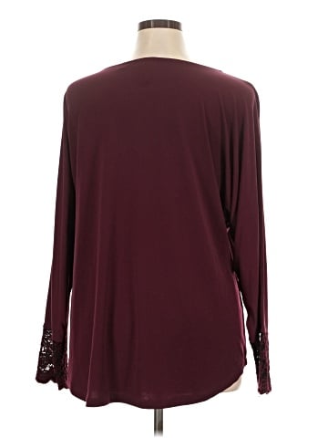 Susan Graver Long Sleeve T-Shirt (view 2)