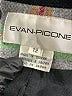 Evan Picone 100% Lambswool Plaid Gray Wool Blazer Size 12 - photo 6