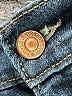 Levi's Color Block Blue Jeans Size 12 - photo 7
