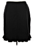 Avenue Solid Black Formal Skirt Size 20 - photo 2