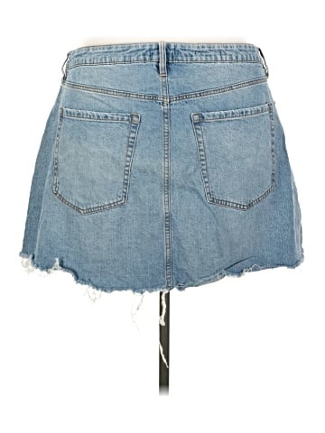 Ava & Viv Denim Skirt (view 2)