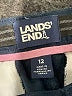 Lands' End Solid Blue Shorts Size 12 - photo 3