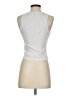 Old Navy Silver Sleeveless T-Shirt Size S - photo 2