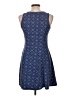 Mudd Argyle Blue Casual Dress Size L - photo 2