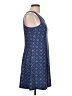 Mudd Argyle Blue Casual Dress Size L - photo 4
