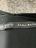 Zara Basic Solid Black Casual Dress Size M - photo 6