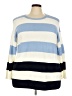 Talbots Stripes Blue Pullover Sweater Size 3X Petite - photo 1