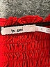 Mi ami 100% Polyester Red Long Sleeve Blouse Size XL - photo 7