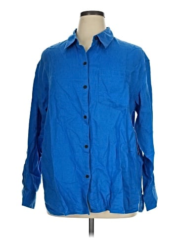 Athleta Long Sleeve Button-Down Shirt (view 1)