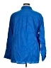 Athleta 100% Linen Blue Long Sleeve Button-Down Shirt Size XL - photo 2