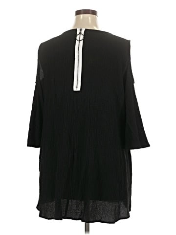 I.C. By Connie K 3/4 Sleeve Blouse (view 2)